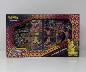Pokemon sealed case crown zenith  morpeko playmat collection
