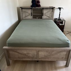 Bed Frame And Mattress 