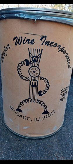 Vintage Major Wire Incorporated Barrel