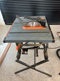 Ridgid table saw