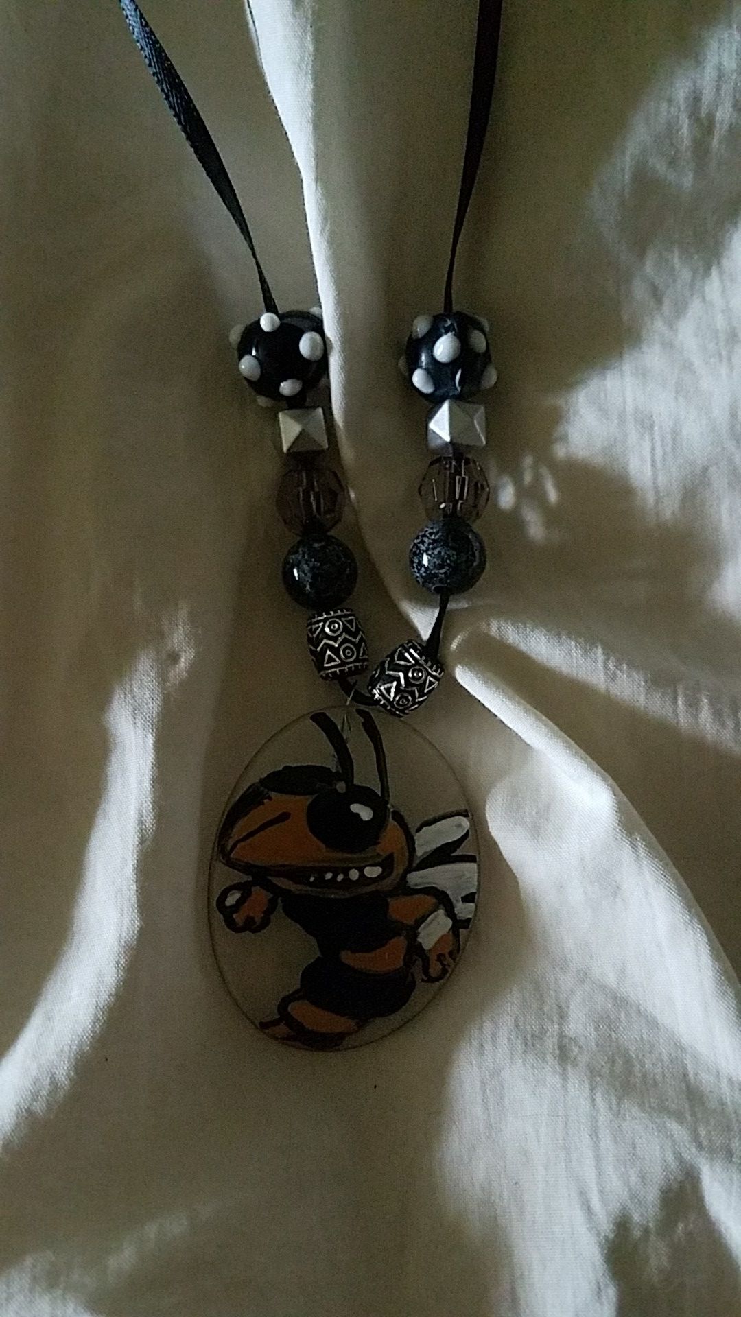 Georgia tech necklace