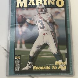 1995 Upper Deck Collector’s Choice Dan Marino DM10 Insert – Dolphins HOF