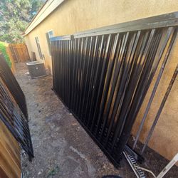 Wrought iron/ security fence/steel fence