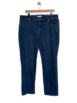 Lane Bryant Flex Magic Waistband Signature Fit Mid-Rise Straight Jeans Size 16