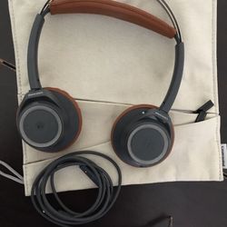 Plantronics Backbeat Sense wireless headphones + mic