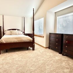 4-pc Bombay Company Bedroom Dressers/Chests Set (bed available separately)