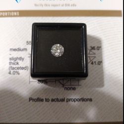 GIA 1.18ct Natural Diamond 