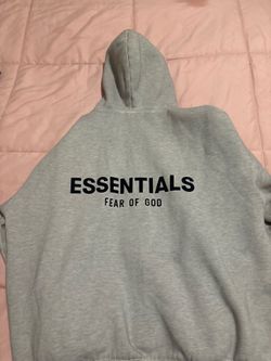 Light Oatmeal Essential Hoodie Size xs