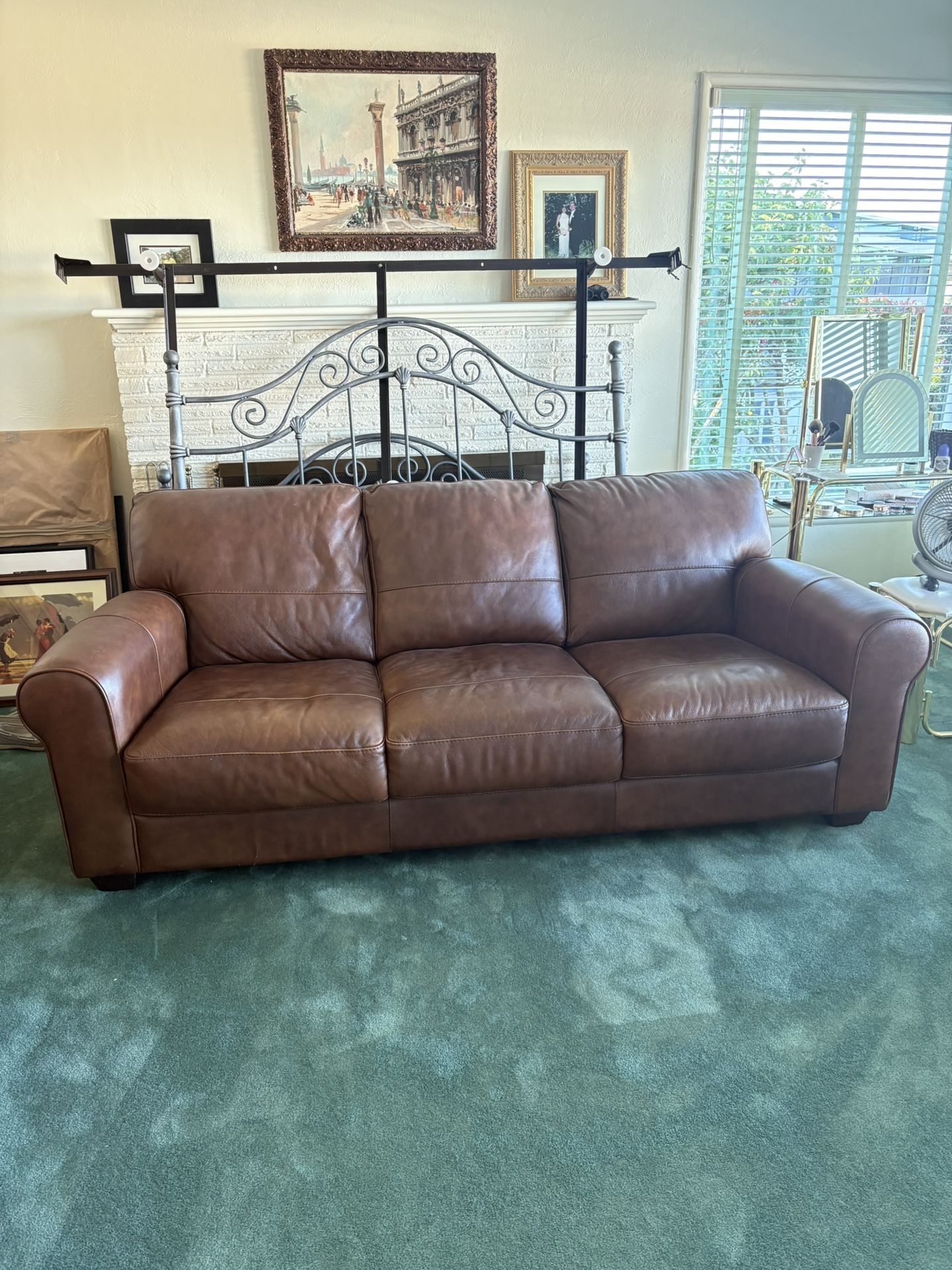 Leather Sofa