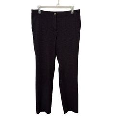 J. Jill Woman’s Pointe Slim Leg Stretch Pants Burgundy, Sz 4