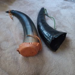 Vintage Tuscular Horns