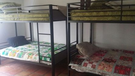 Full bunk bed frame. $250.00