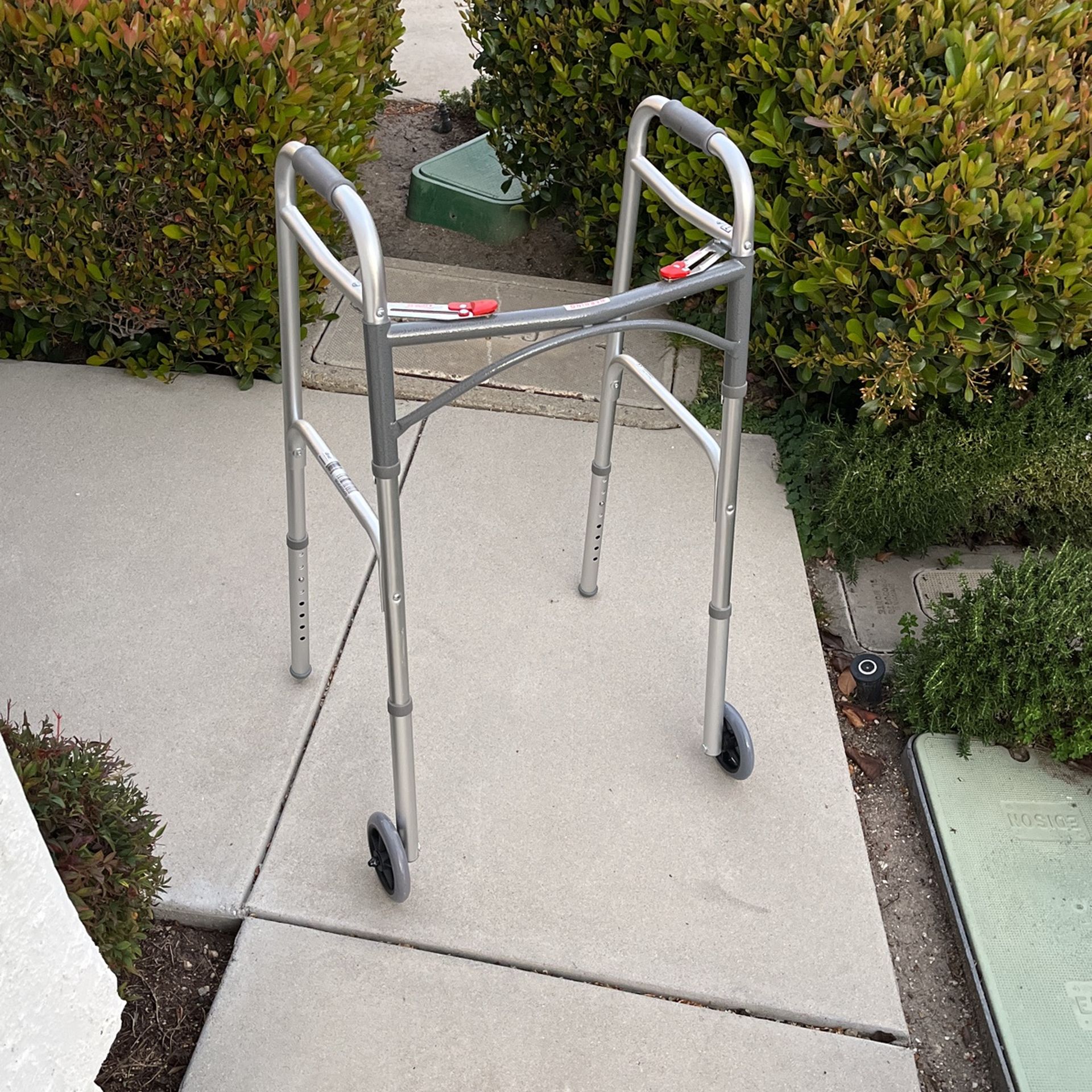 Sturdy Walker with Wheels