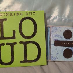 Ed Sheeran Divide CD And Thinking Out Loud Vinyl
