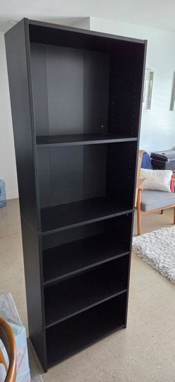 Black shelf