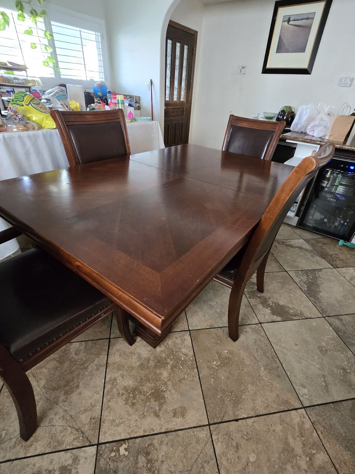 Heavy Wooden Table With Chairs,All Products : American Fashion Style Bags On Sale