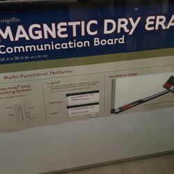Magnetic dry erase board