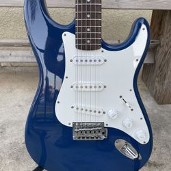 Like New Fender Squier Stratocaster Guitar For Sale