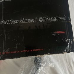 Professional Slingshot Set-A Classic Construction Shooting and Hunting Slingshot with a Sturdy Sling Shot Bow, 
