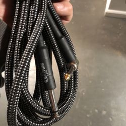 18 foot Braided Guitar Cable 