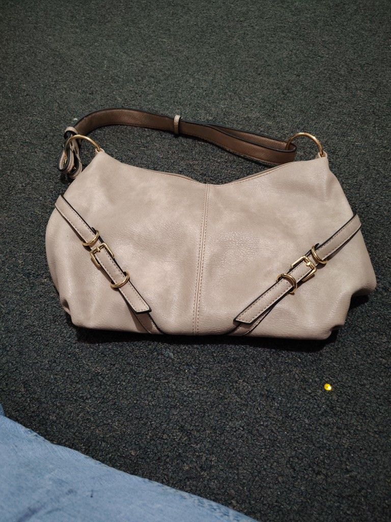 Tan Satchel Purse