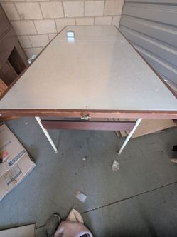 Folding Metal Table
