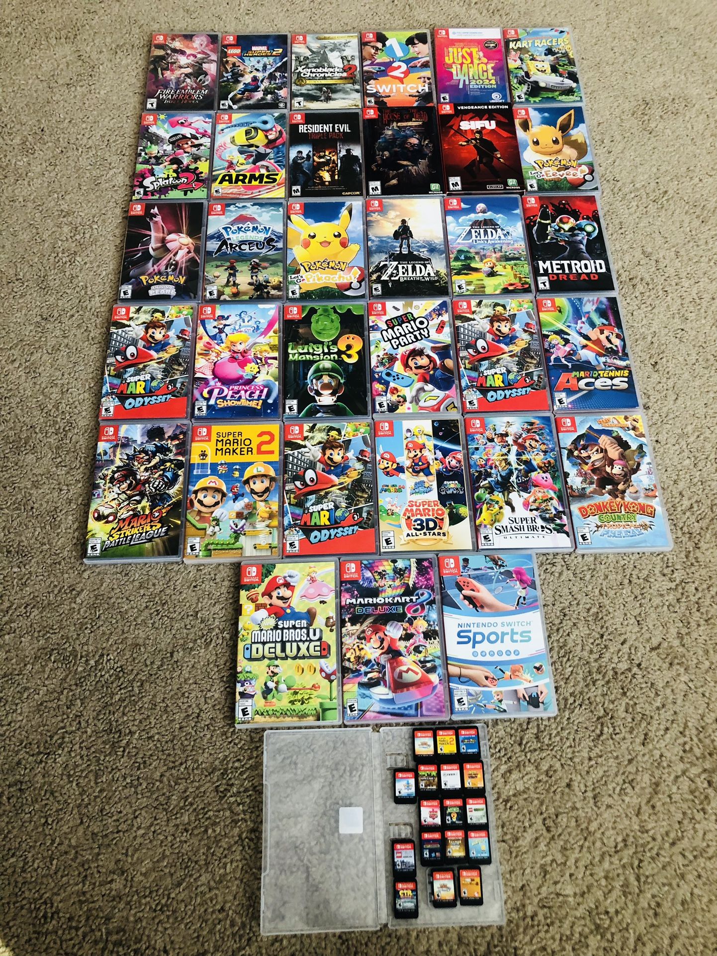 Nintendo Switch Games, Super Mario, Zelda, Pokémon and more….