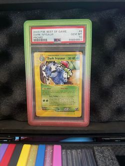 Dark Ivysaur 2003 Best of Game POKEMON SLAB