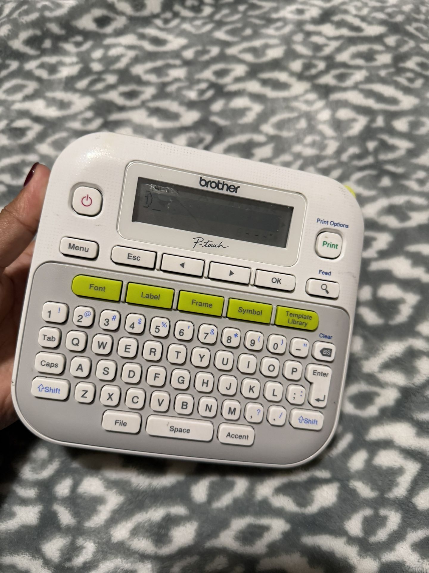 brother p touch label maker 
