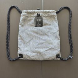NWT LOCTOTE Heritage Flak Sack Sport Theft-Resistant Drawstring Backpack Gray