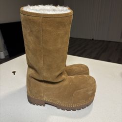 Balenciaga Alaska Fur Boots 