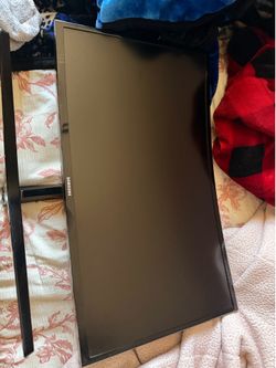 Curved Samsung monitor