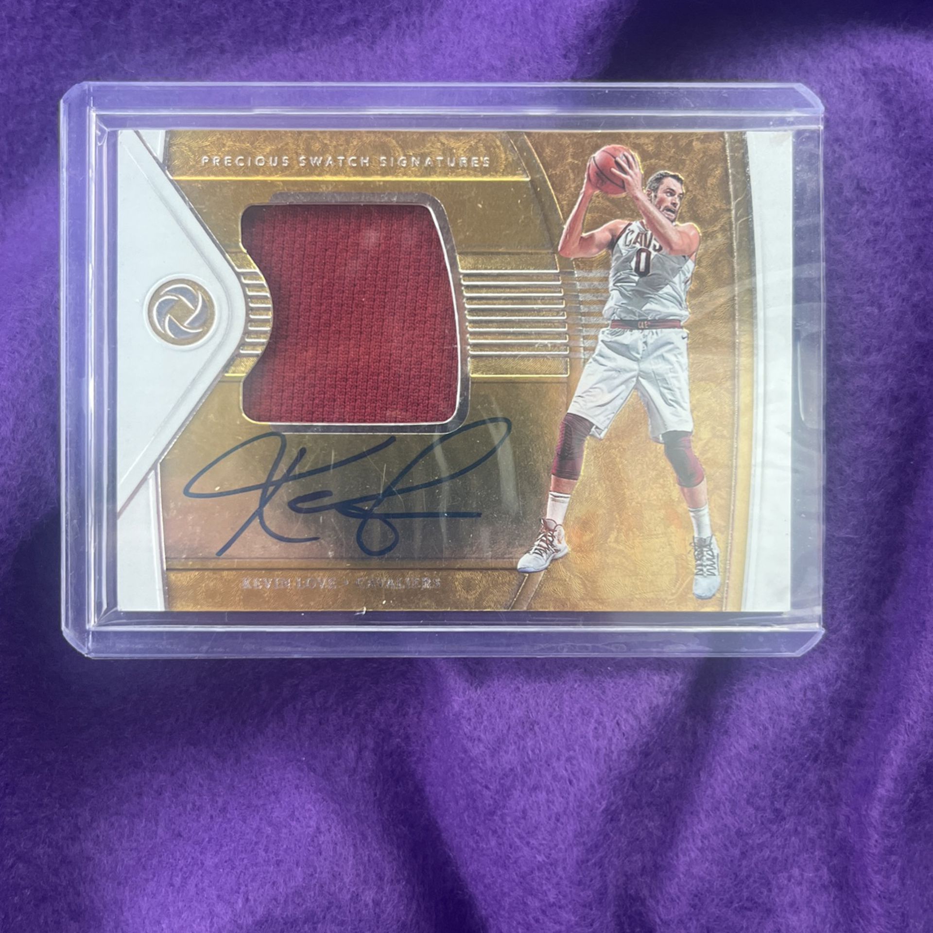 Signed Kevin Love Jersey Basketball Card 