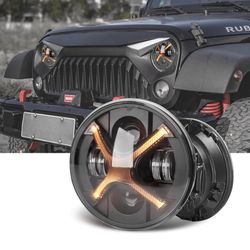New Off-road Jeep Wrangler LED Headlights 