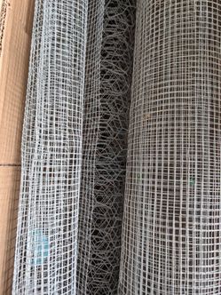 Chicken wire and hog panel