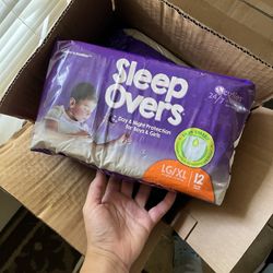 Cuties Pull UPS Size L/XL Sleep overs