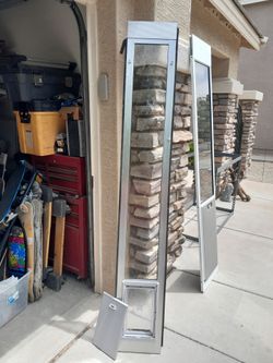 6ft Tall Ideal Pet Dog Cat Door Slider Read Description