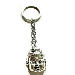 Buddha Head Keychain