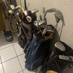 Golf Bags And Clubs