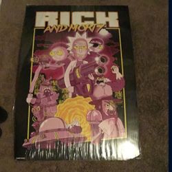 Title: Rick and Morty Poster – Bright Colors, New/Sealed