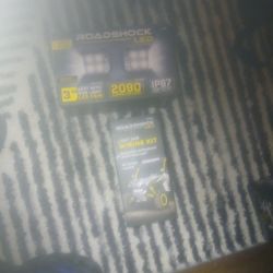  Roadshock 3 inch LED Spot Light with Side Light And  Wiring  Harness