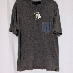 Men's Astronomy Gray Shirt Pocket Size XL New With Tags