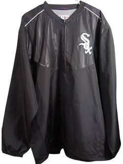Chicago White Sox MLB Majestic Authentic Windbreaker Jacket 2XL