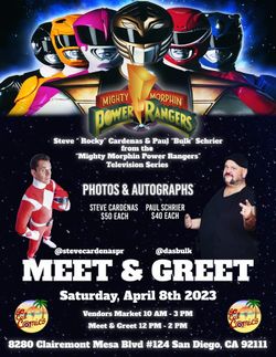 Power Rangers And Toys And Collectibles Show