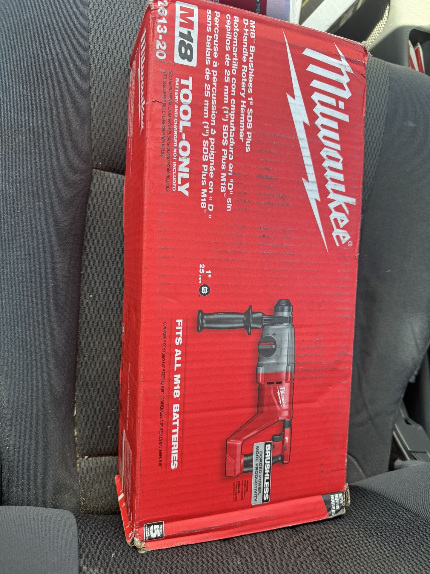Milwaukee M18 SDS Plus Rotary Hammer 