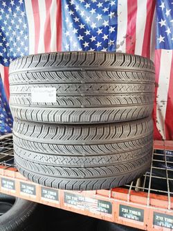 ✅ 255/40ZR20 CONTINENTAL PROCONTACT TX FOAM HIGH PERFORMANCE LUXURY VEHICLE 255/40R20 2 NICE USED TIRES