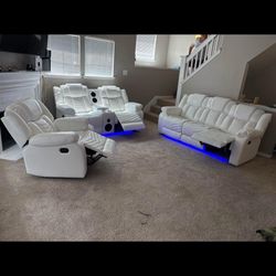 Recliner White 