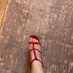 Read, Open, Chamois, High Heels