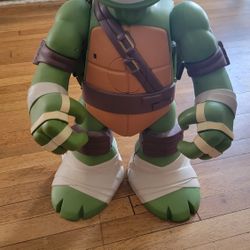 TMNT Giant 24" Leonardo Playset Lair Ninja Turtles 