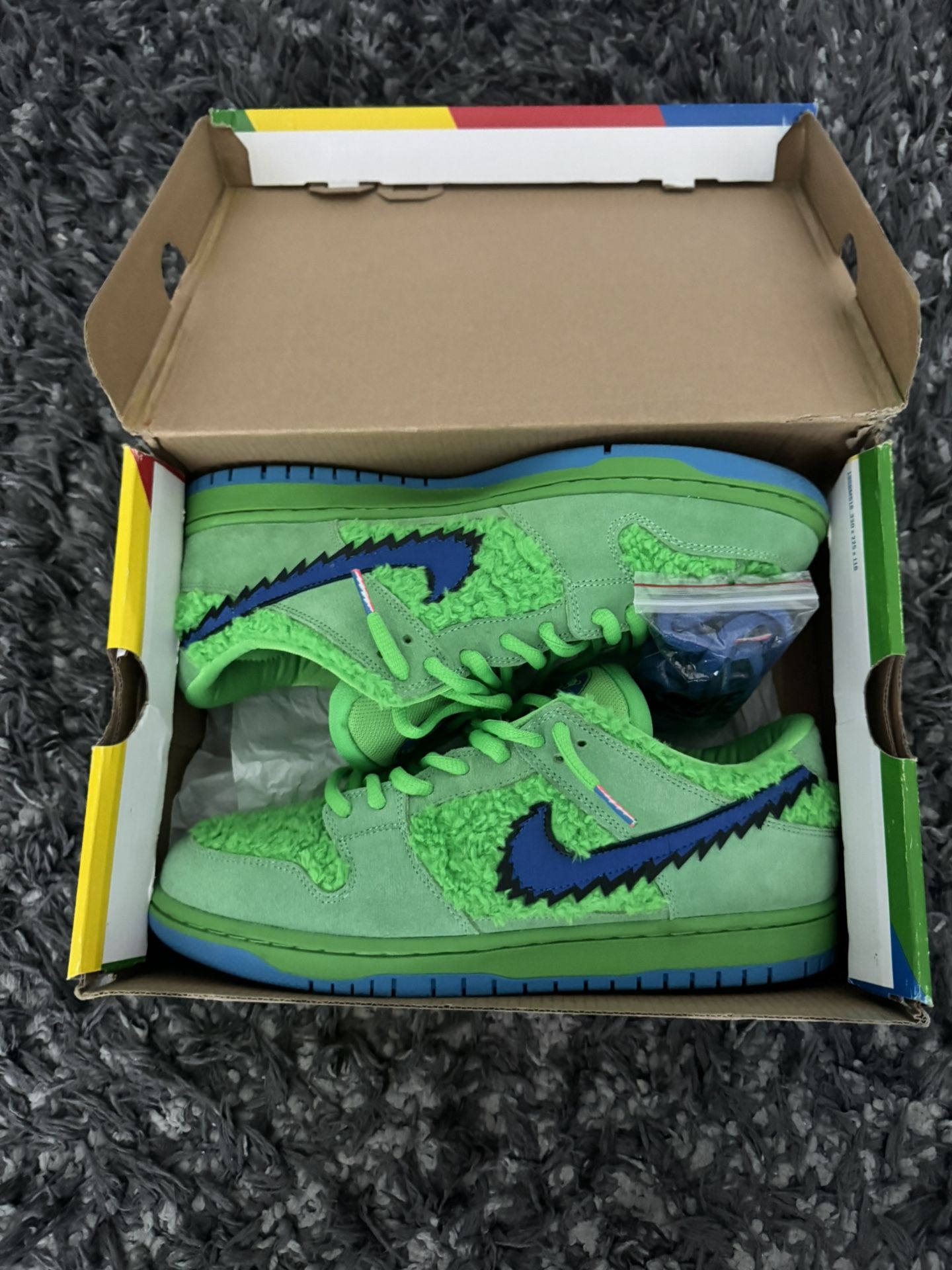 Nike SB grateful dead’s GREEN